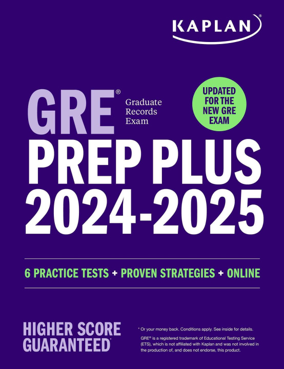 Книга GRE Prep Plus 2024 - Updated for the New GRE 