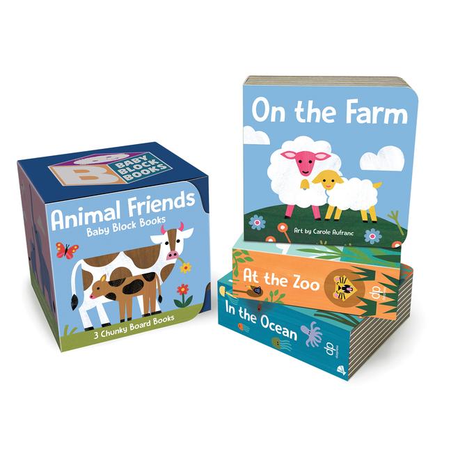 Kniha Baby Block Books: Animal Friends Carole Aufranc