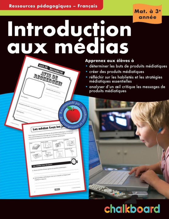 Kniha Introduction Aux Médias K-3 David Macdonald