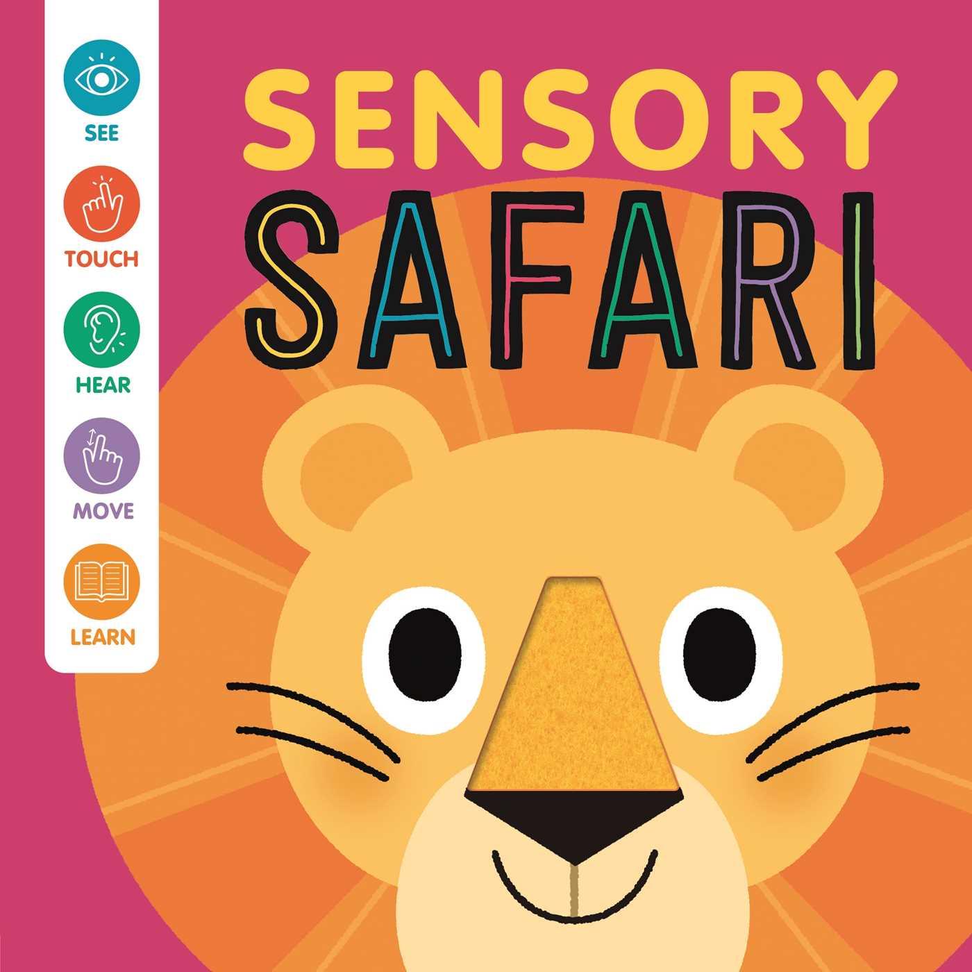 Kniha Sensory Safari: An Interactive Touch & Feel Book for Babies Carlo Beranek