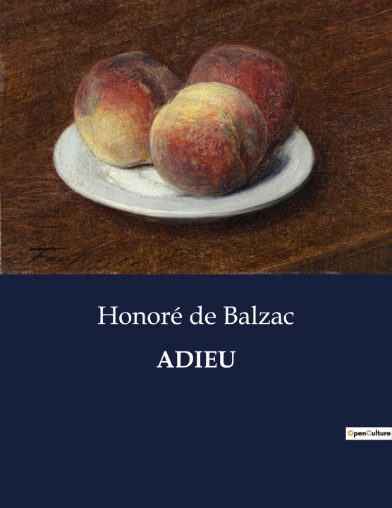 Knjiga ADIEU DE BALZAC