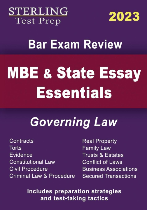 Könyv MBE and State Essay Essentials 