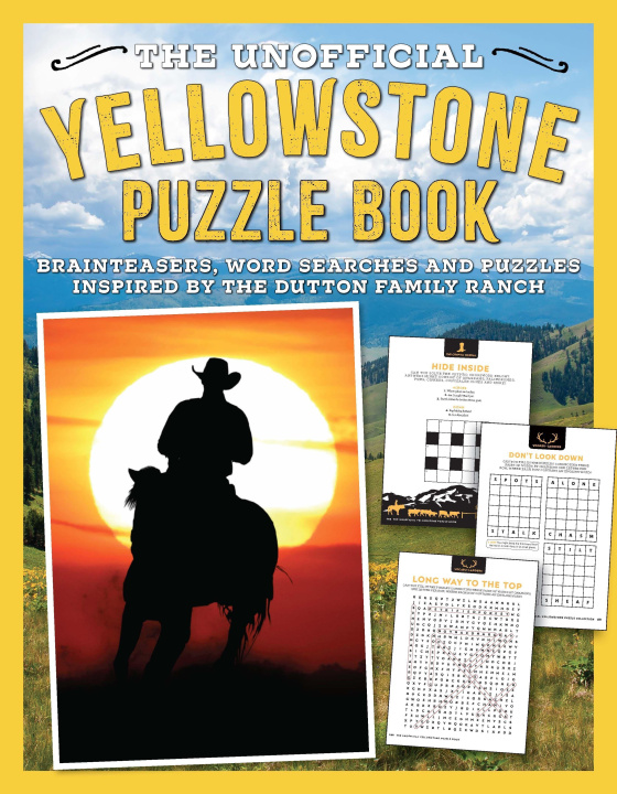 Book UNOFFICIAL YELLOWSTONE PUZZLE BK EDITORS OF MEDIA LAB BOOKS