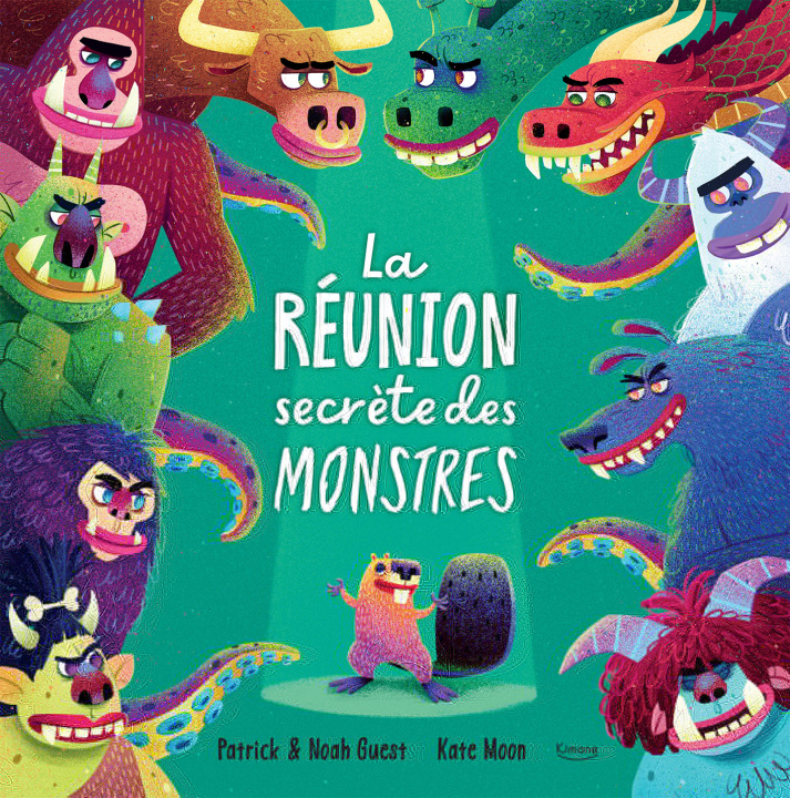 Carte LA RÉUNION SECRÈTE DES MONSTRES 