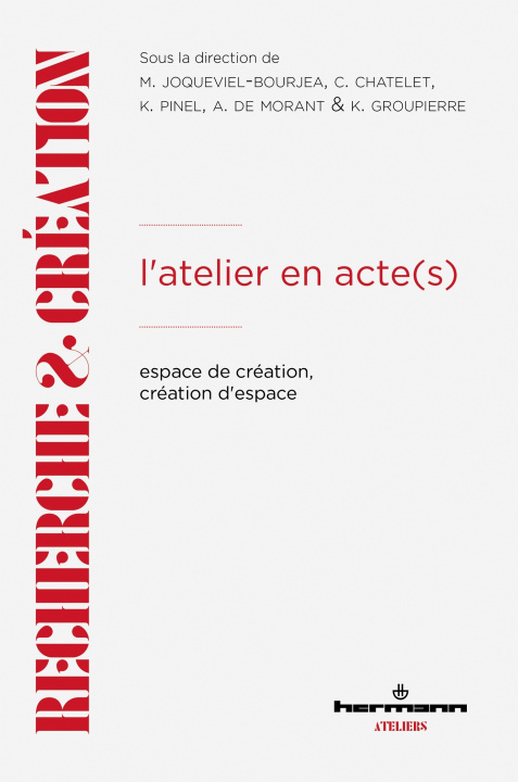 Книга L'atelier en acte(s) 