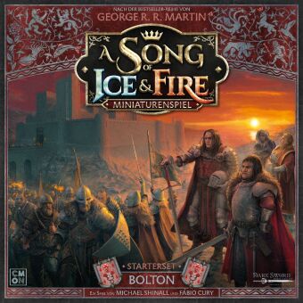 Game/Toy A Song of Ice & Fire  Bolton Starterset Michael Shinall
