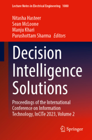 Knjiga Decision Intelligence Solutions Nitasha Hasteer