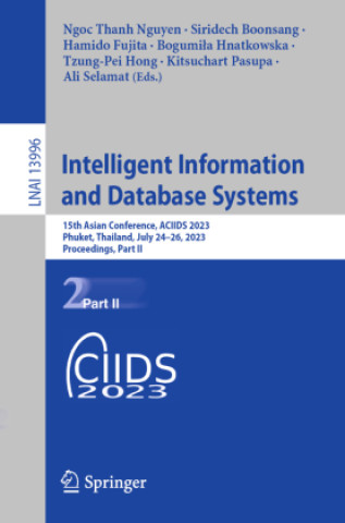 Kniha Intelligent Information and Database Systems Ngoc Thanh Nguyen