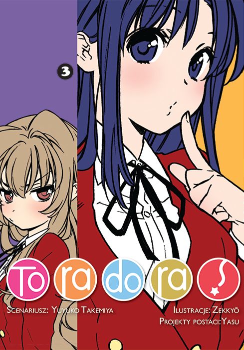 Knjiga Toradora. Tom 3 Yuyuko Takemiya