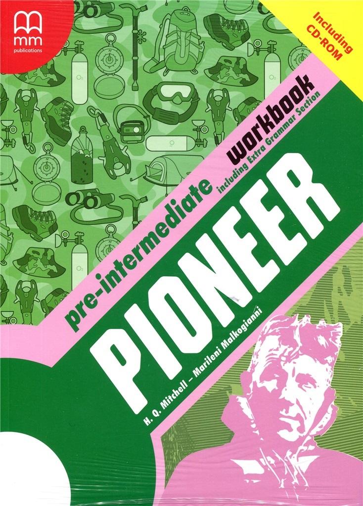 Kniha Pioneer. Pre-Intermediate. Workbook with grammar 