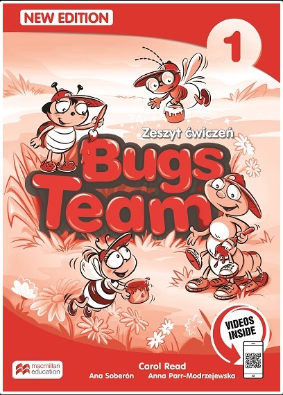 Knjiga Bugs Team 1. Zeszyt ćwiczeń. Wydawnictwo Macmillan 