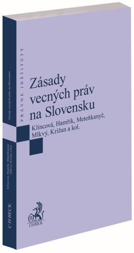 Libro Zásady vecných práv na Slovensku Zuzana Klincová