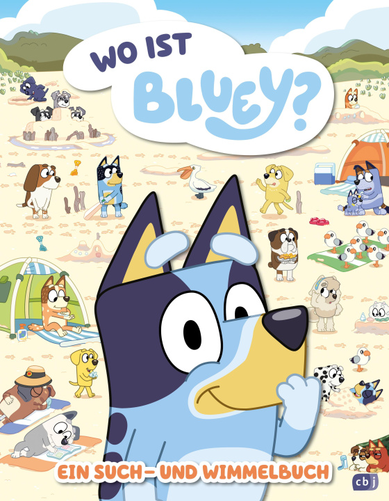 Book Bluey - Wo ist Bluey? 