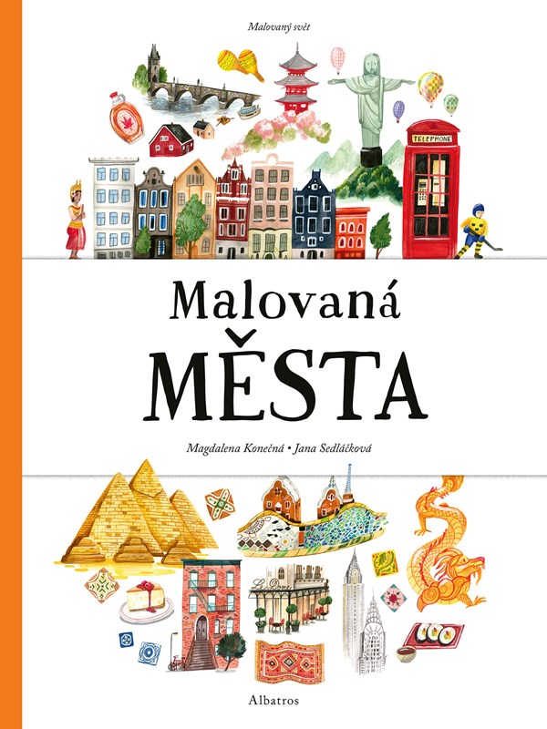 Book Malovaná města Jana Sedláčková