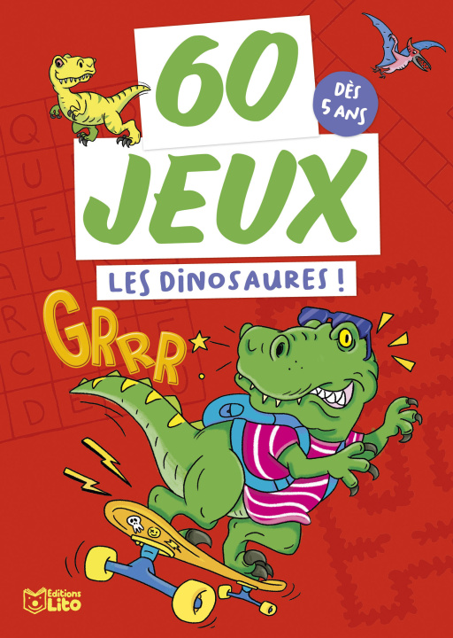 Knjiga BLOC 60 JEUX LES DINOSAURES ! 