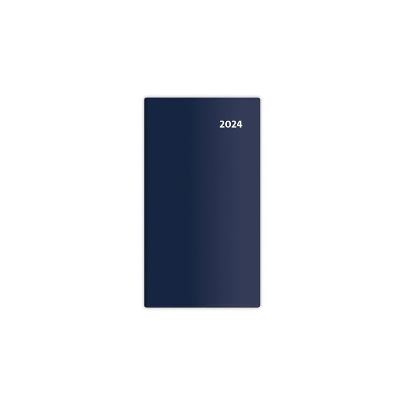Kniha Diář 2024 kapesní - Torino čtrnáctidenní - modrý 