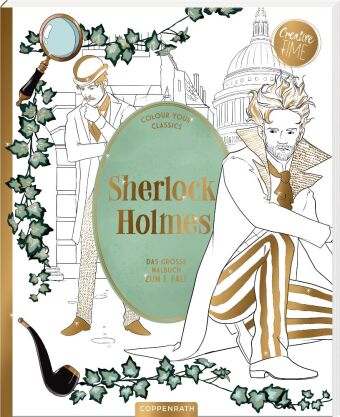 Carte Sherlock Holmes - Das große Malbuch zum 1. Fall 