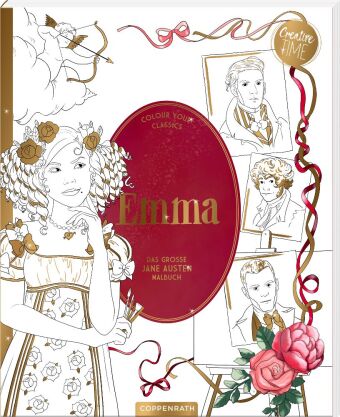 Книга Emma - Das große Jane Austen-Malbuch 