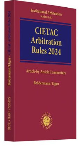 Kniha CIETAC Arbitration Rules Björn Etgen