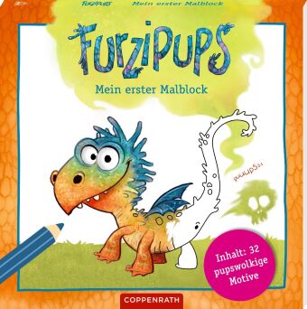 Libro Furzipups: Mein erster Malblock nach Illustrationen von Wiebke Rauers