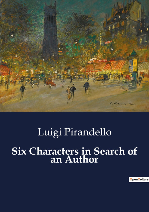 Knjiga Six Characters in Search of an Author Pirandello