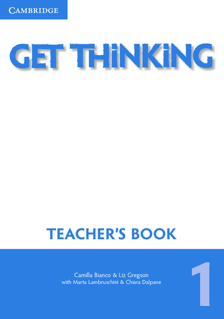 Book Get Thinking Level 1 Teacher's Book Camilla Bianco