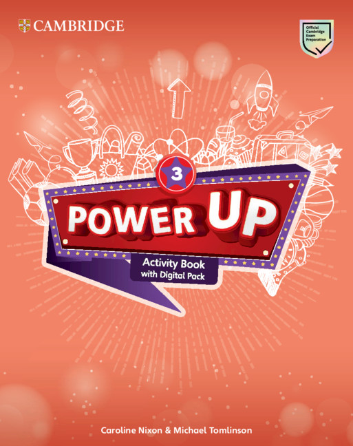 Könyv Power UP Level 3 Activity Book with Digital Pack and Home Booklet MENA Michael Tomlinson