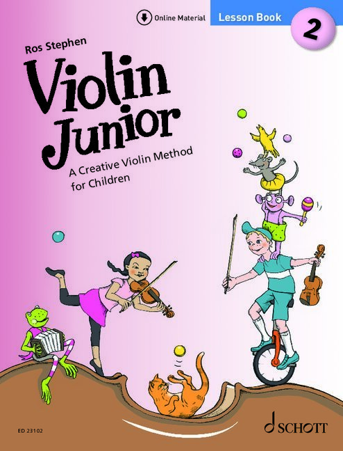 Materiale tipărite Violin Junior: Lesson Book 2 Ros Stephen