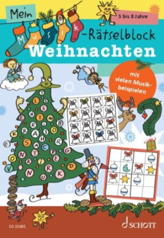Könyv Mein Musik-Rätselblock - Weihnachten Maren Blaschke