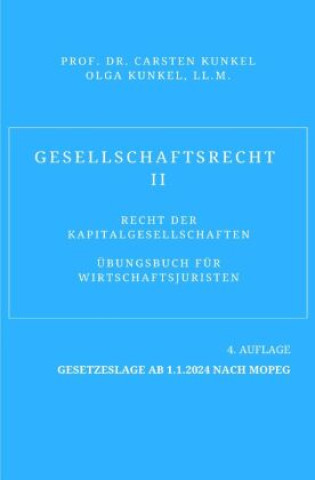 Boek Gesellschaftsrecht II Carsten Kunkel