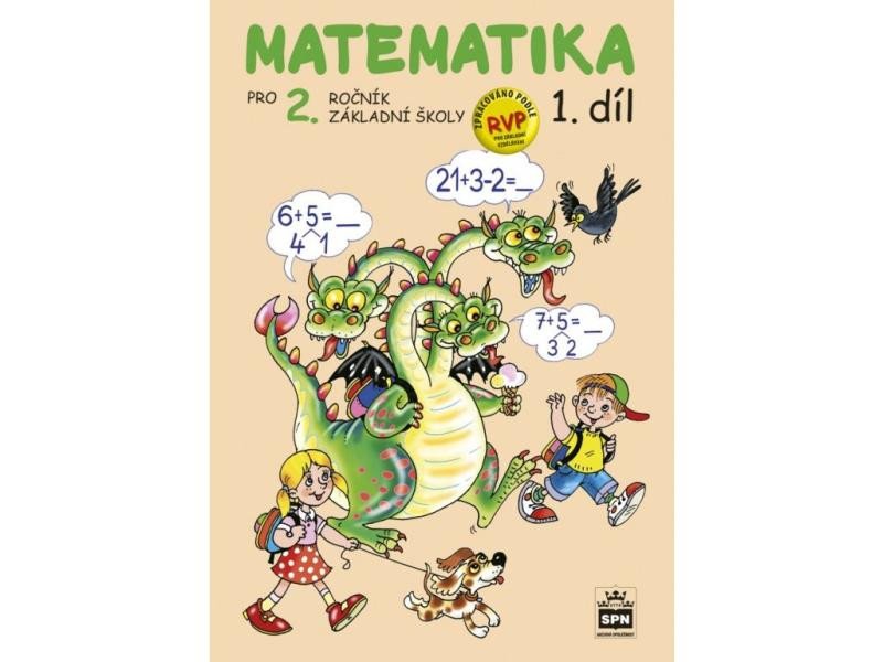 Book Matematika pro 2. ročník základní školy - 1.díl Pišlova Miroslava Čížková