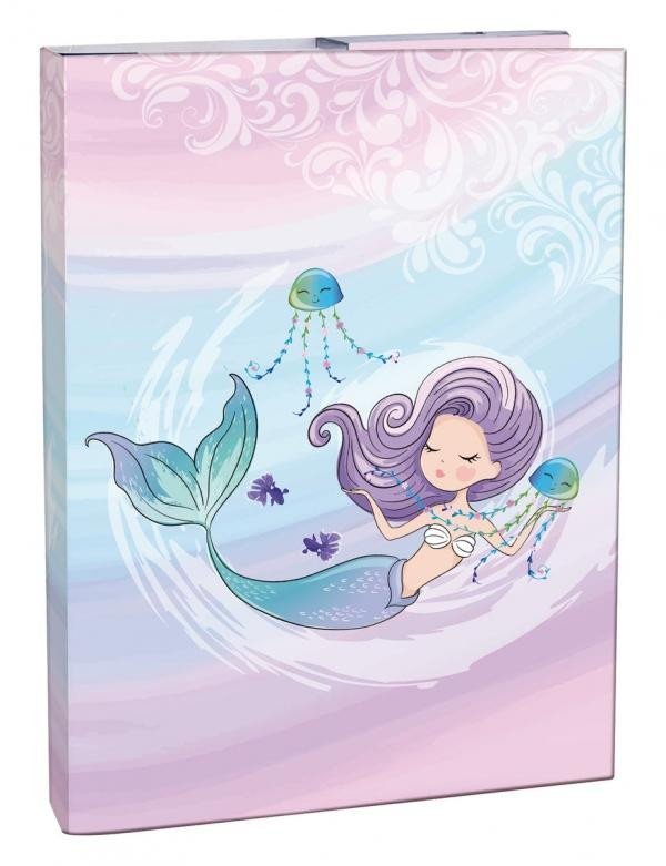 Papírszerek Box na sešity A4 Sleepy Mermaid 