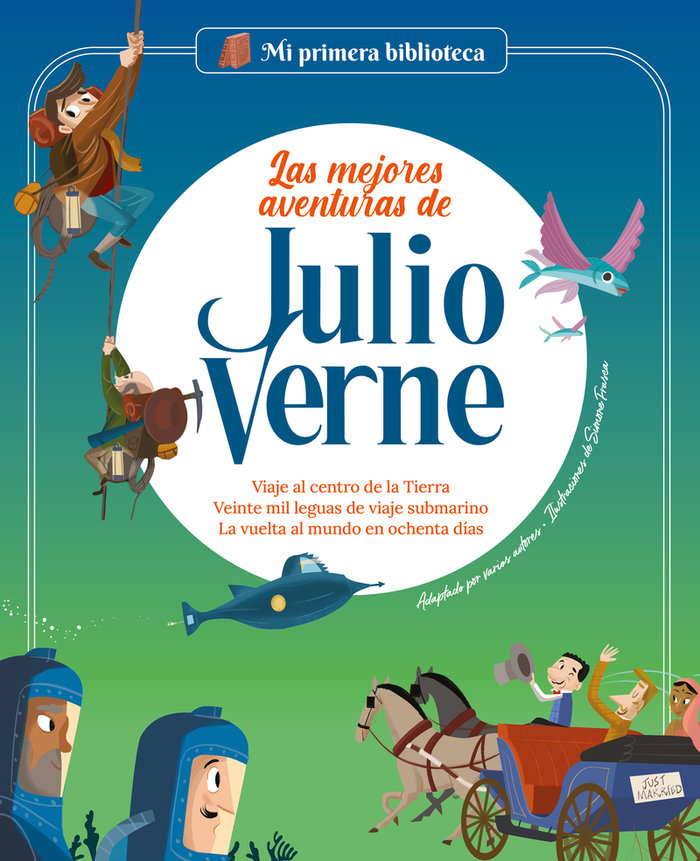 Carte LAS MEJORES AVENTURAS DE JULIO VERNE MARCONI