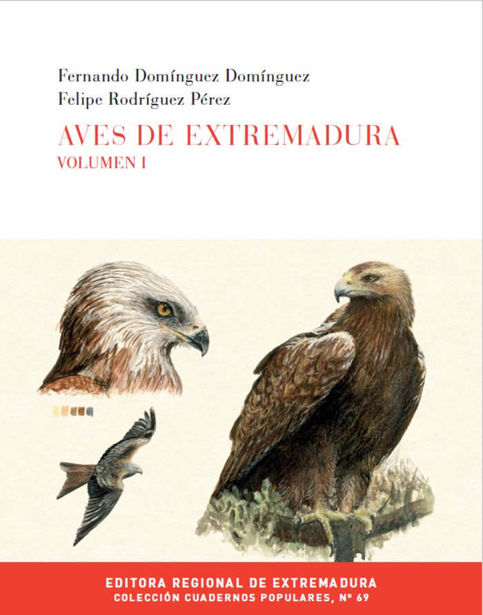 Книга Aves de Extremadura Domínguez Domínguez