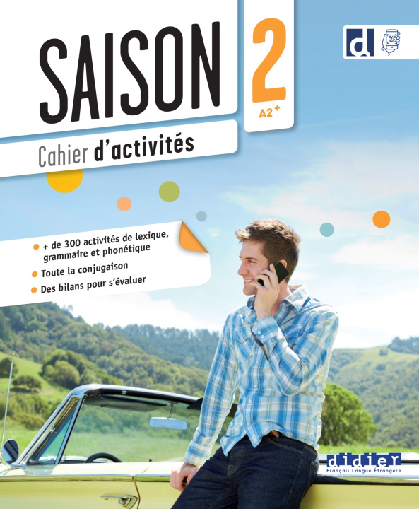 Книга SAISON 2 - Niv. A2 - Cahier + didierfle.app Anneline Dintilhac