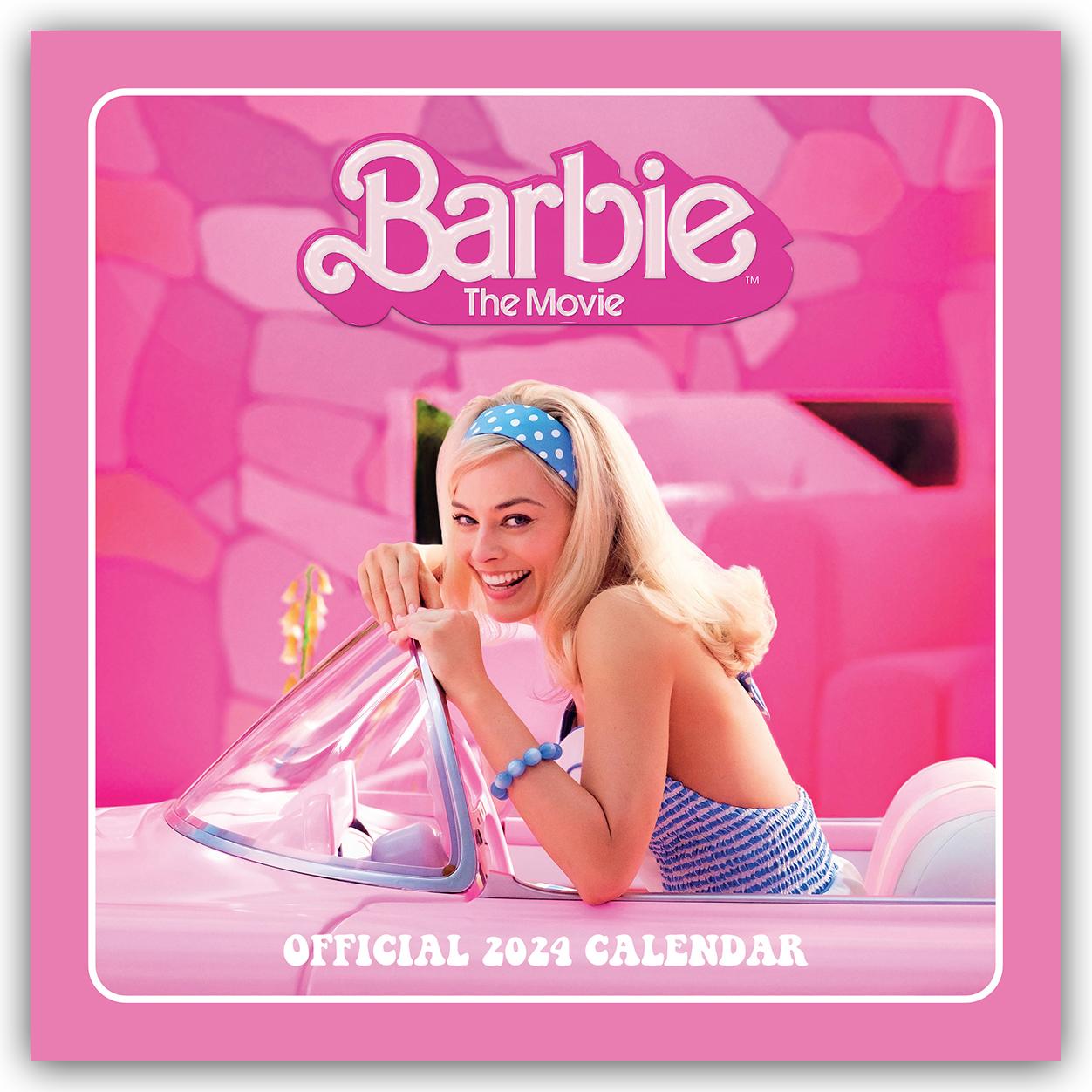 Kalendár/Diár Barbie - The Movie - Offizieller Kalender 2024 Danilo Promotion Ltd
