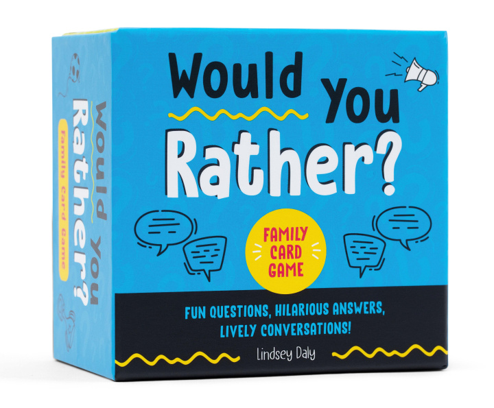 Carte WOULD YOU RATHER FAMILY CARD GAME DALY LINSEY
