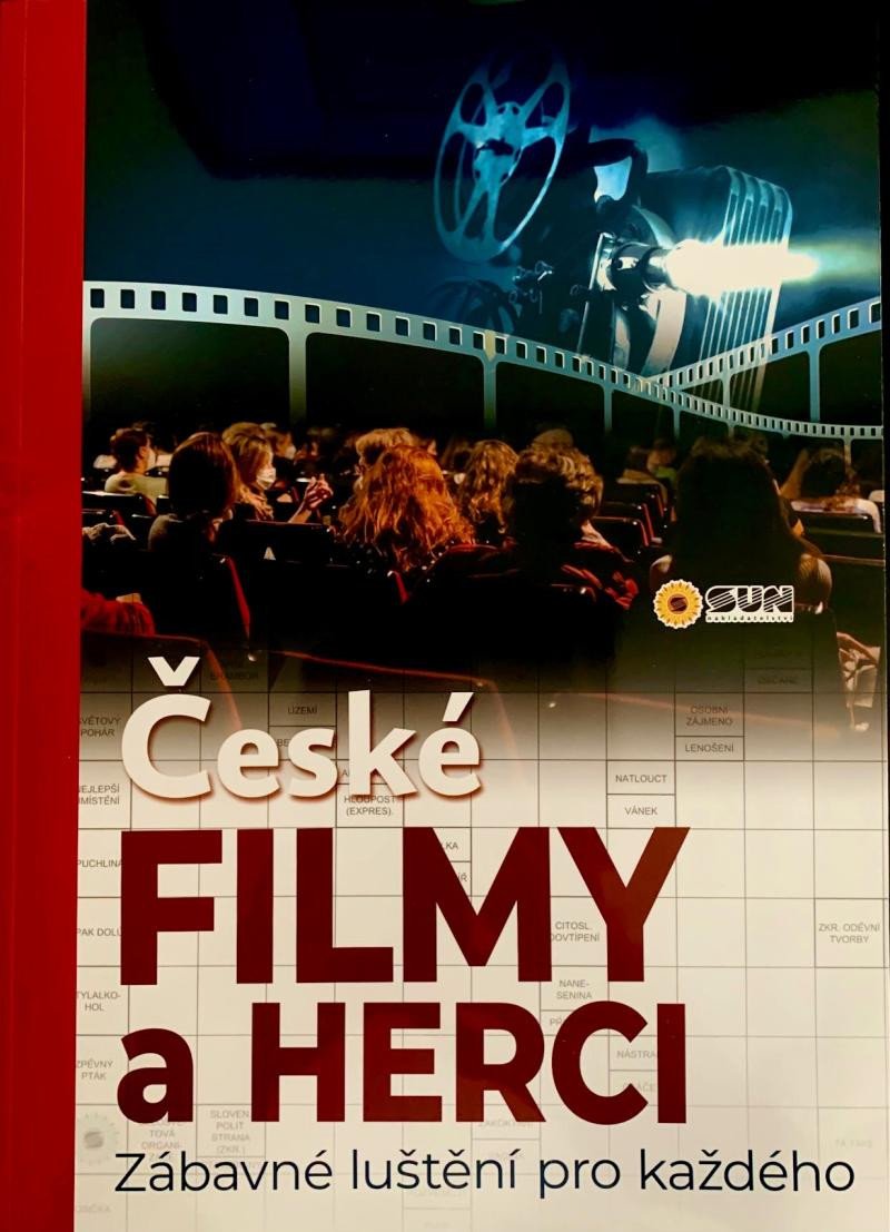 Könyv České filmy a herci - Zábavné luštění pro každého 