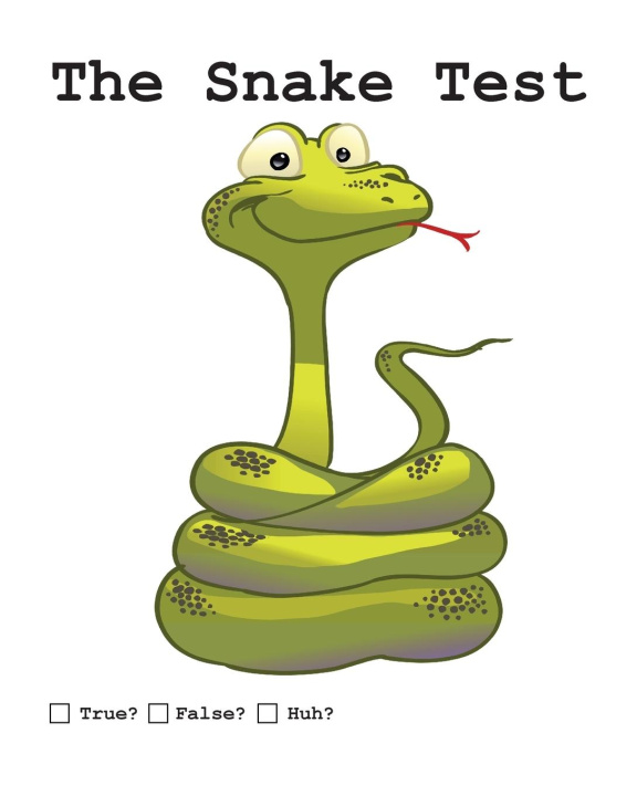 Knjiga The Snake Test Huston