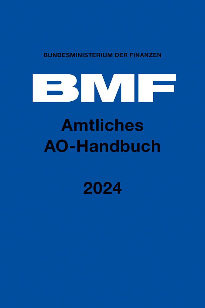 Kniha Amtliches AO-Handbuch 2024 