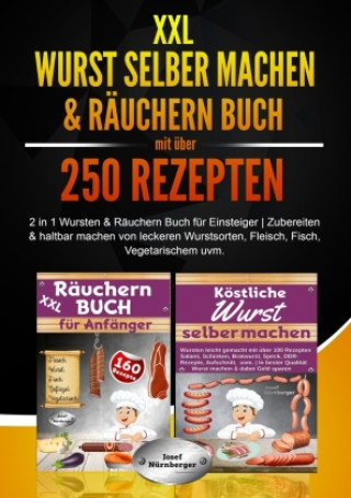 Könyv XXL Wurst selber machen & Räuchern Buch mit über 250 Rezepten 
