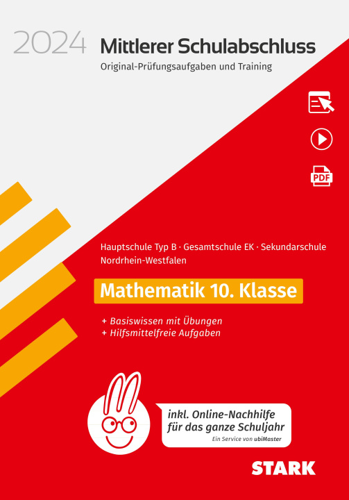 Kniha STARK Original-Prüfungen und Training - Mittlerer Schulabschluss 2024 - Mathematik - Hauptschule Typ B/ Gesamtschule EK/Sekundarschule - NRW - inkl. O 