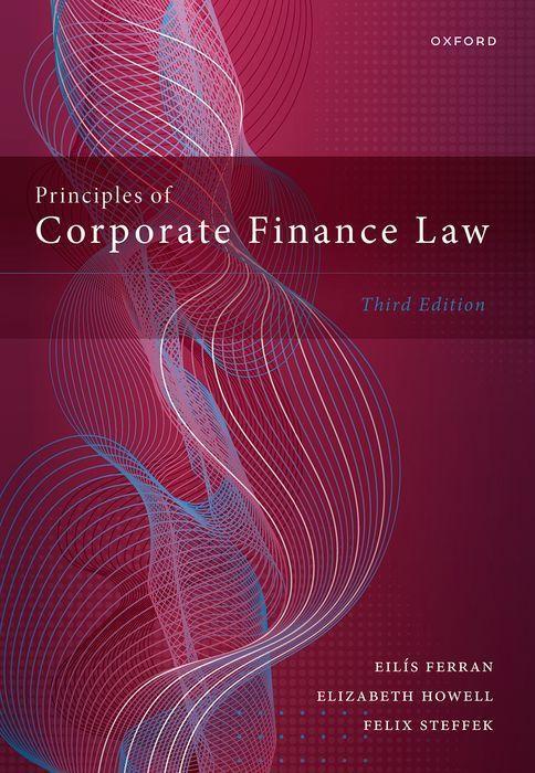 Carte Principles of Corporate Finance Law 3/e (Hardback) 
