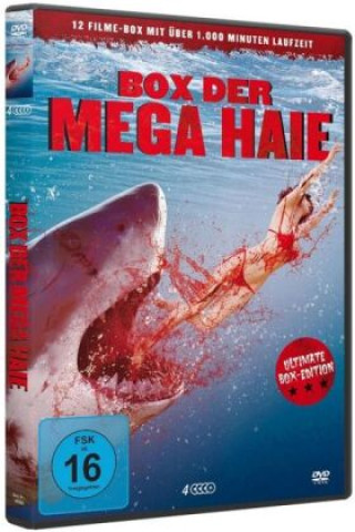 Wideo Box der Mega Haie, 4 DVD Danny Trejo