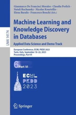 Kniha Machine Learning and Knowledge Discovery in Databases Gianmarco De Francisci Morales