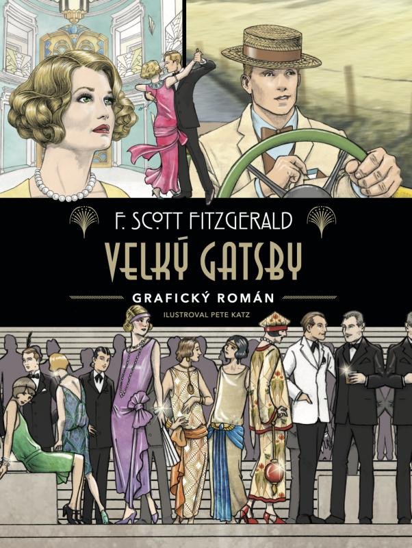 Книга Velký Gatsby: komiks Francis Scott Fitzgerald