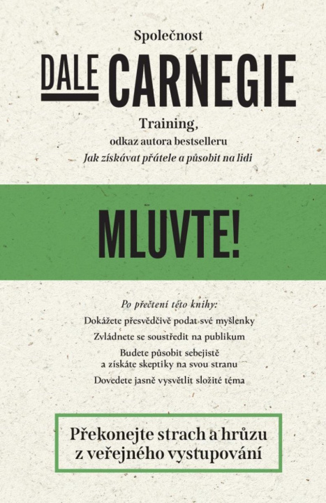 Kniha Mluvte! Dale Carnegie