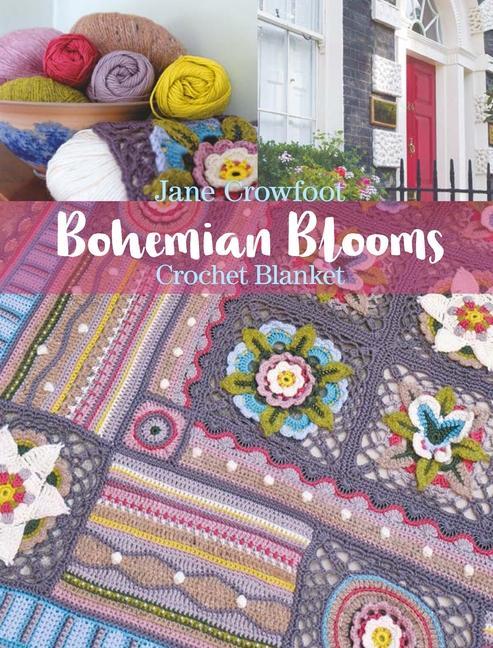 Kniha Bohemian Blooms Crochet Blanket 
