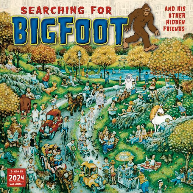 Kalendář/Diář Searching for Bigfoot and His Other Hidden Friends 