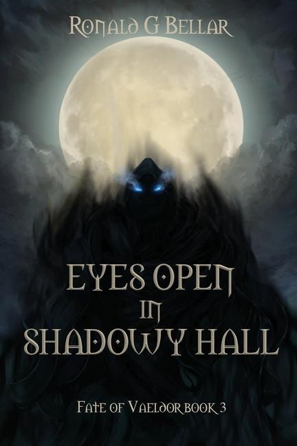 Book Eyes Open In Shadowy Hall 